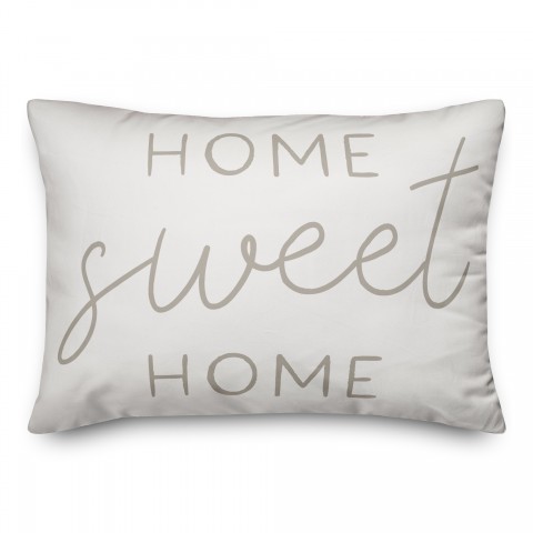 Black Home Sweet Home Textiles
