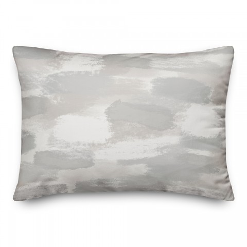 Black Brushstroke Pattern Textiles