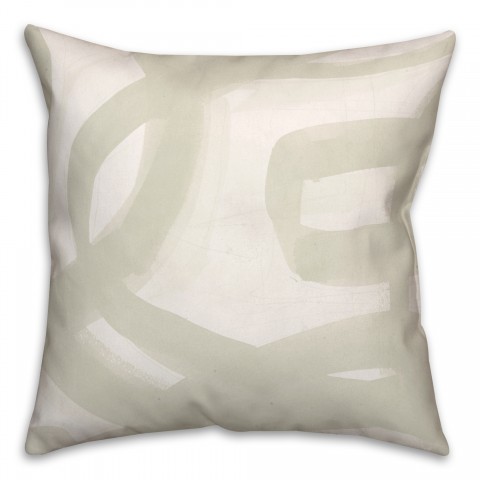 Black Abstract Brushstrokes Textiles