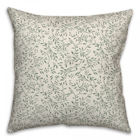 Black Floral Pattern Textiles