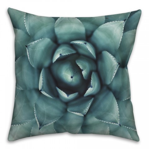 Blue Succulent Textiles