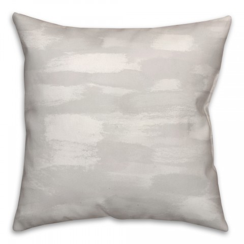 Black Brushstroke Pattern Textiles