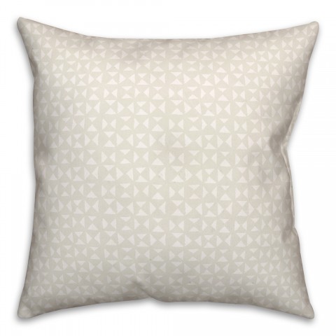 Black Triangle Pattern Textiles