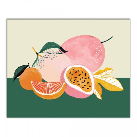 Modern Fruit 20x16 Canvas Wall Art