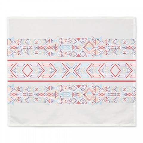 Colorful Tribal Pattern 34x40 Tapestry