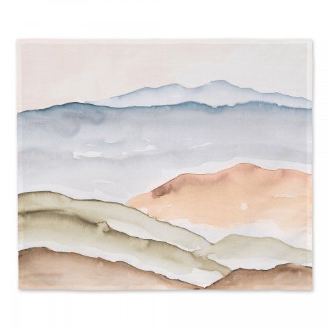Landscape Blue Terracotta Hills 34x40 Tapestry