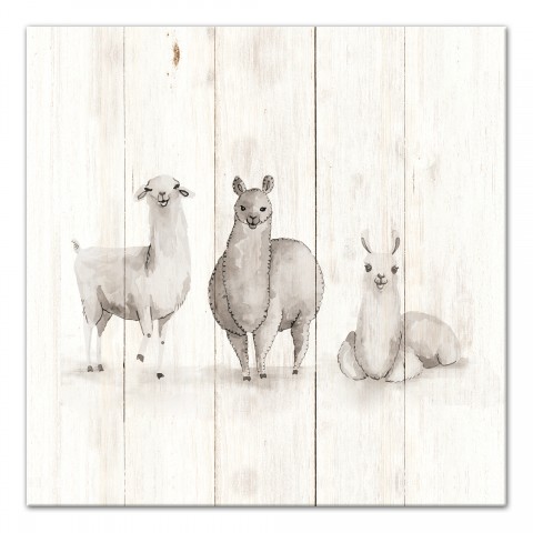  All The Llamas Wall Art