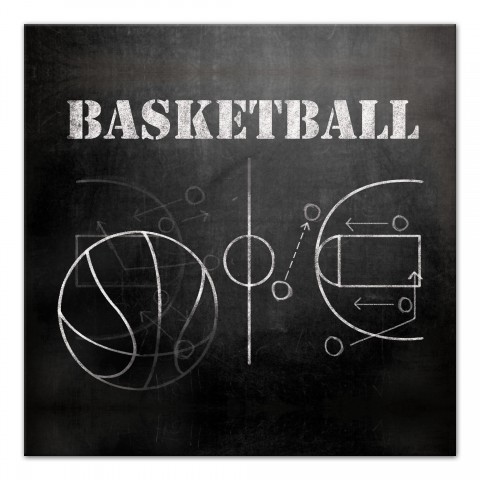 Basketball Plays   Wall Art