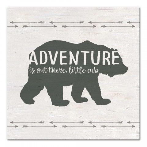 Adventure Is Out There Cub Wall Art
