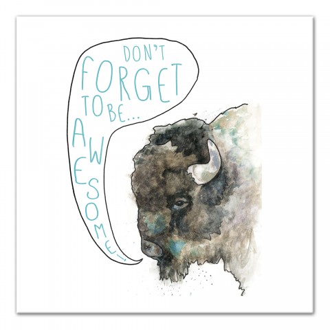 Don't Forget Buffalo Wall Art