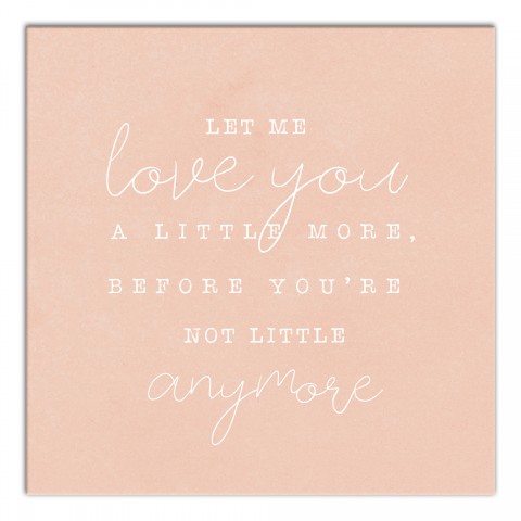 Let Me Love You Wall Art