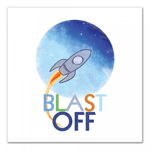 Blast Off Wall Art