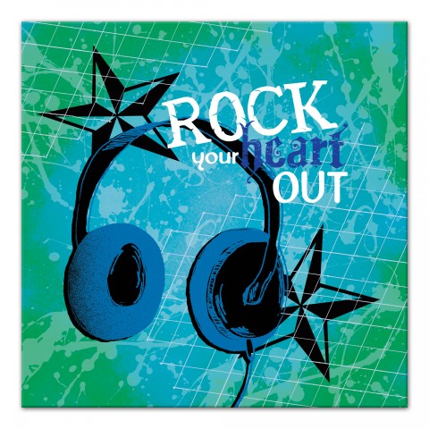 Rock Your Heart Out Wall Art