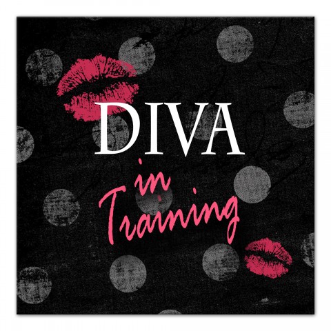 Diva In Training  Wall Art