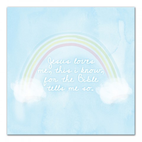 Jesus Loves Me   Wall Art