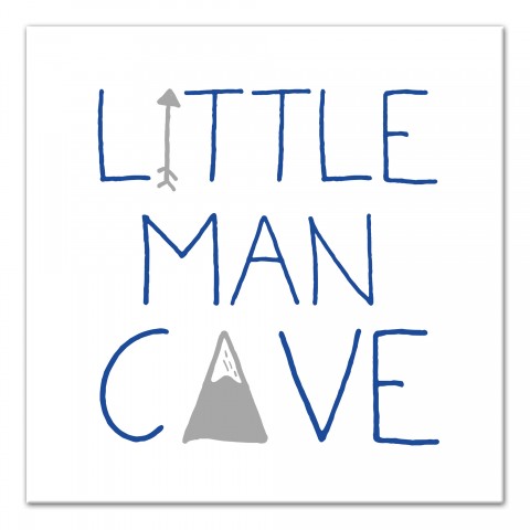 Little Man Cave Wall Art
