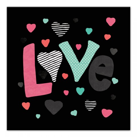 Love Hearts Wall Art