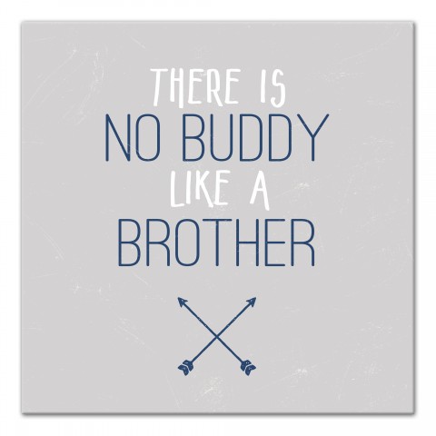 No Buddy Like A Brother Wall Art