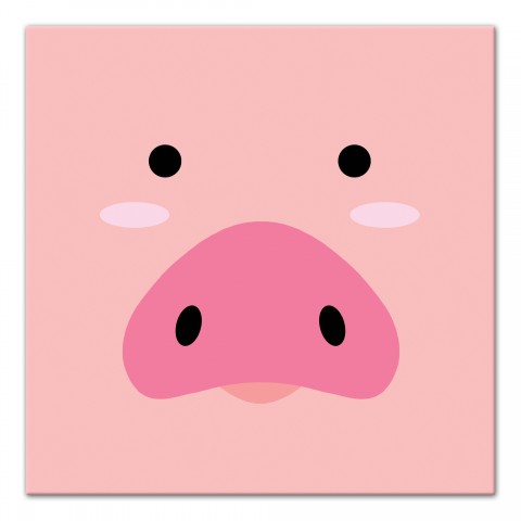 Pig Face Wall Art