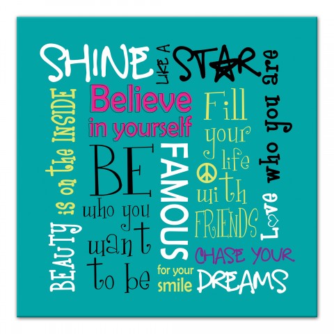 Believe in Yourself Wall Art