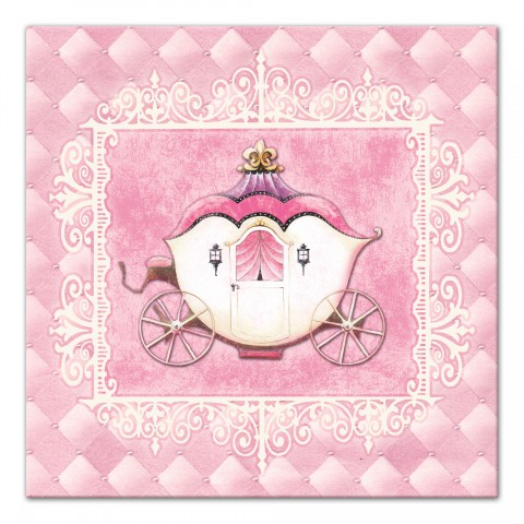 Princess Carriage Wall Art