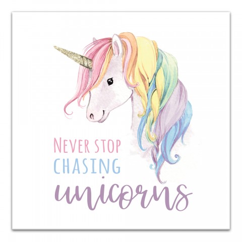 Chasing Unicorns  Wall Art