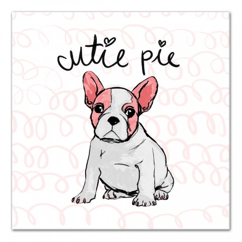 Cutie Pie Puppy Wall Art