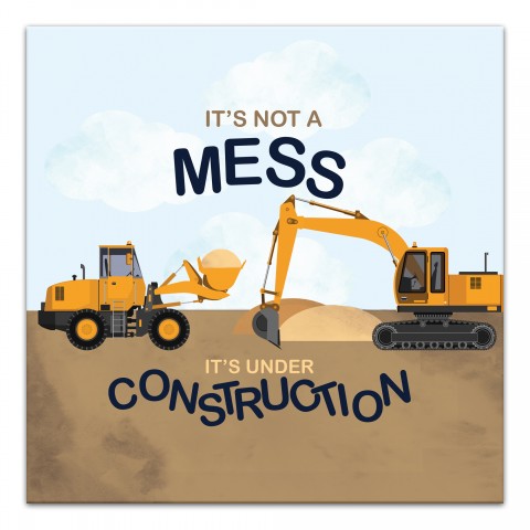 It's Not A Mess Wall Art
