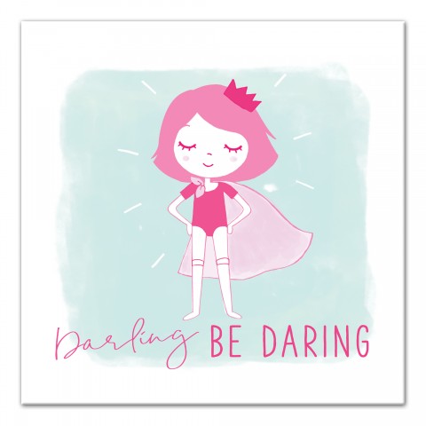 Darling Be Daring Wall Art