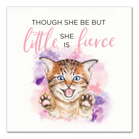 She Be Little But Fierce Wall Art