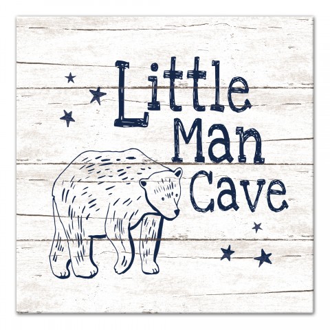 Little Man Cave  Wall Art