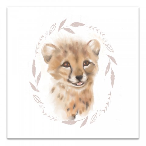 Sweet Baby Cheetah Wall Art