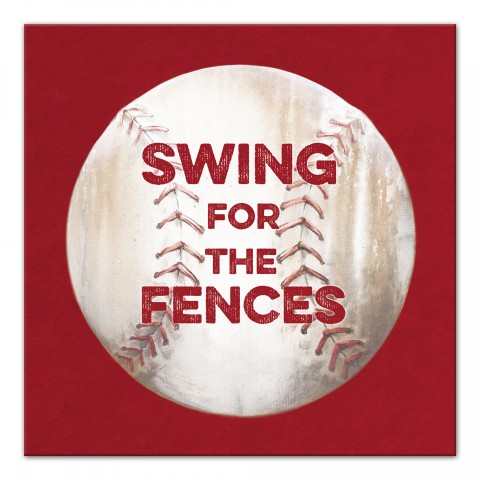 Swing For The Fences Wall Art