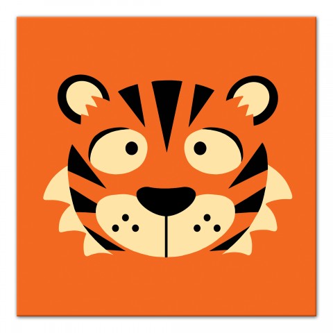 Tiger Face Wall Art