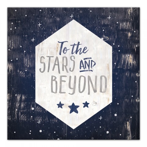To The Stars And Beyond Wall Art