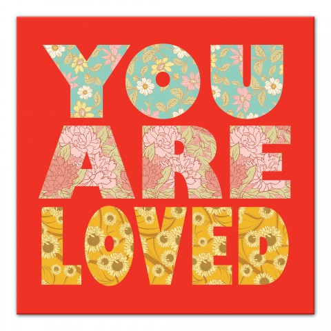 You Are Loved Wall Art