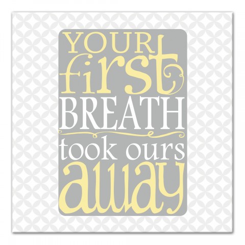 Your First Breath Wall Art