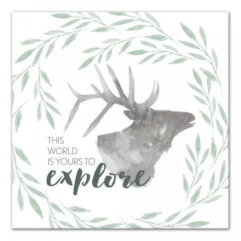  Yours To Explore Elk  Wall Art
