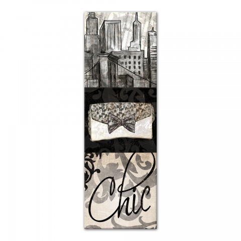 City Chic 12x36 Canvas Wall Art