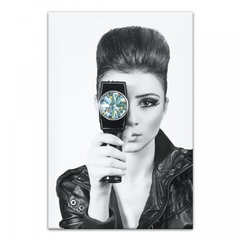 Take A Picture Gem  20x30 Canvas Wall Art