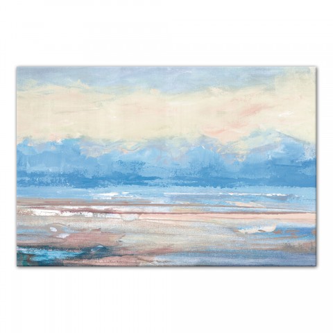 Abstract Painted Scape 30x20 Canvas Wall Art