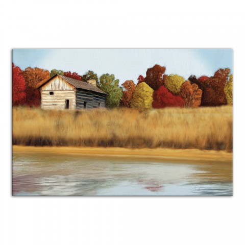 Cabin Fever 24x16 Canvas Wall Art