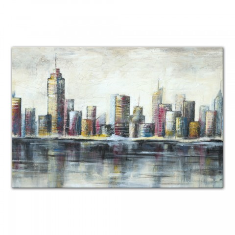 New York Cityscape 30x20 Canvas Wall Art