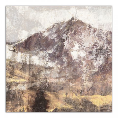 Mountains And Valleys  20x20 Canvas Wall Art