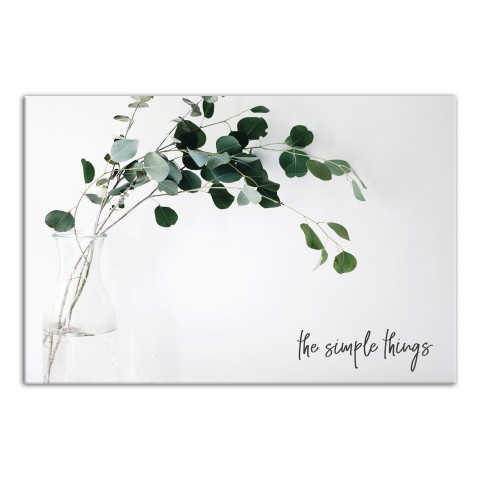 Eucalyptus Leaves The Simple Things 18x12 Canvas Wall Art