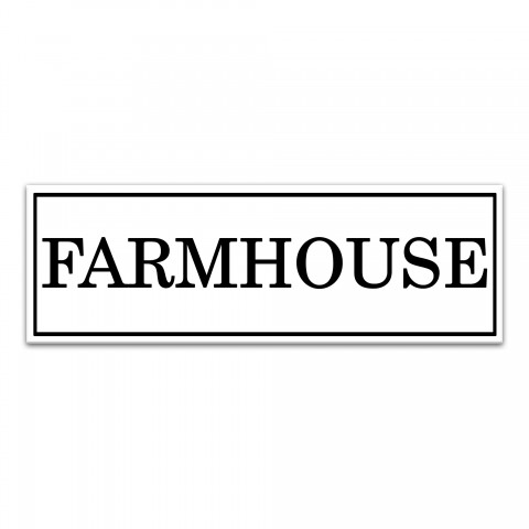 Farmhouse Sign 36x12 Canvas Wall Art
