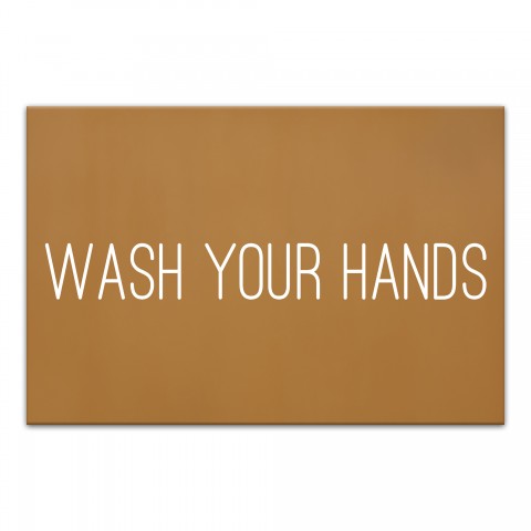 Wash Your Hands 18x12 Canvas Wall Art