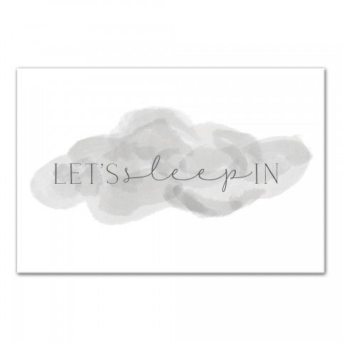 Sleep Cloud 30x20 Canvas Wall Art