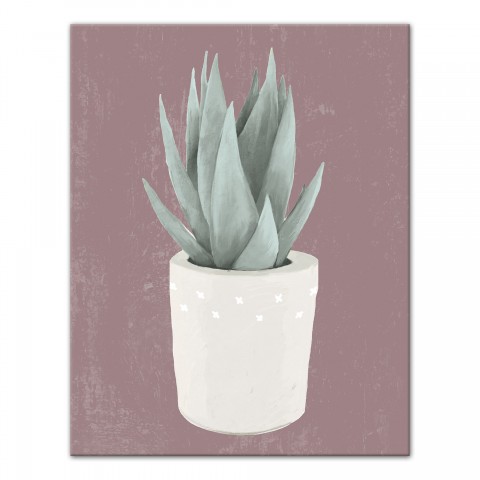 Boho Plant 11x14 Canvas Wall Art