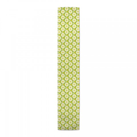 Linear Abstract Floral Runner